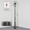 Lignac Réverbère, Eclairage de chemin Noir, Argenté, 1 lumière