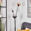 Koyoto Boule lumineuse, Lampadaire Ambre, Clair, Fumé, 3 lumières