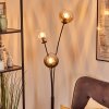 Koyoto Boule lumineuse, Lampadaire Ambre, Clair, Fumé, 3 lumières