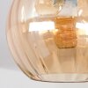 Koyoto Plafonnier, Boule lumineuse 40 cm Écru, Noir, 3 lumières