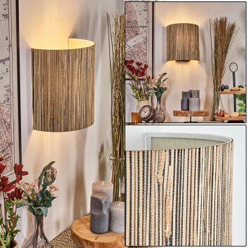 Viadores Luminaire Up & Down, Applique murale Noir, 1 lumière