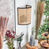 Abedim Luminaire Up & Down, Applique murale Noir, 1 lumière