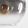 Koyoto Suspension, Boule lumineuse, Suspension Ambre, Clair, Fumé, 8 lumières