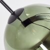 Koyoto Suspension, Boule lumineuse, Suspension Bleu, Vert, Cuivré, 8 lumières