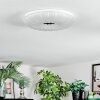 Luvan Plafonnier LED Blanc, 1 lumière