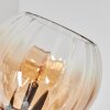 Koyoto Boule lumineuse, Lampadaire Ambre, Clair, 3 lumières