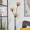 Koyoto Boule lumineuse, Lampadaire Ambre, 3 lumières