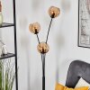 Koyoto Boule lumineuse, Lampadaire Ambre, 3 lumières