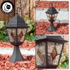 Naofe Borne lumineuse, Eclairage de chemin Noir, 1 lumière