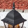 Naofe Borne lumineuse, Eclairage de chemin Noir, 1 lumière