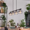 Koyoto Suspension, Boule lumineuse, Suspension Clair, Fumé, 4 lumières