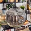 Ripoll Suspension, Boule lumineuse, Suspension Ambre, Clair, Fumé, 6 lumières