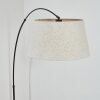 Bassagoda Lampadaire Chrome, Noir, 1 lumière