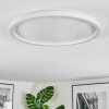 Xarel Plafonnier, Panel LED Blanc, 1 lumière