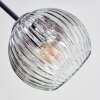 Ripoll Plafonnier, Boule lumineuse Clair, Fumé, 6 lumières