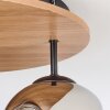 Ripoll Plafonnier, Boule lumineuse Écru, Noir, 3 lumières