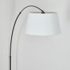 Bassagoda Lampadaire Chrome, Noir, 1 lumière