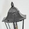 Lignac Lampe murale d´extérieur, Applique murale Noir, Argenté, 1 lumière