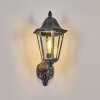 Lignac Lampe murale d´extérieur, Applique murale Noir, Argenté, 1 lumière
