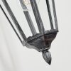Lignac Lampe murale d´extérieur, Applique murale Noir, Argenté, 1 lumière