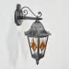 Lignac Lampe murale d´extérieur, Applique murale Noir, Argenté, 1 lumière