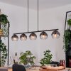 Koyoto Suspension, Boule lumineuse, Suspension Clair, Fumé, 5 lumières