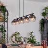 Koyoto Suspension, Boule lumineuse, Suspension Clair, Fumé, 5 lumières
