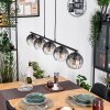 Koyoto Suspension, Boule lumineuse, Suspension Clair, Fumé, 5 lumières