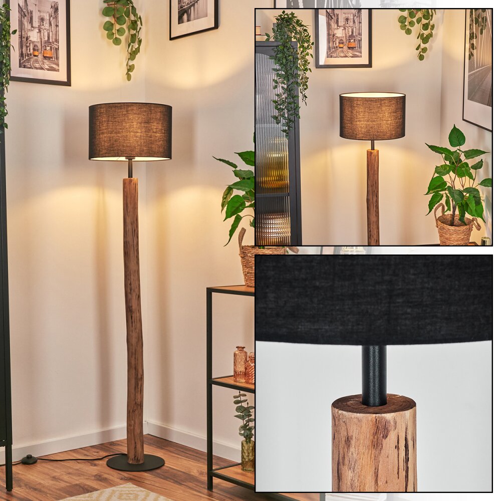 Bassagoda Lampadaire Écru, Noir, 1 lumière main product photo