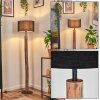 Bassagoda Lampadaire Écru, Noir, 1 lumière