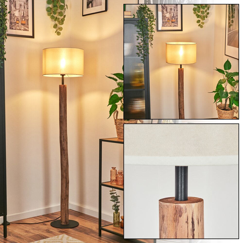 Bassagoda Lampadaire Écru, Noir, 1 lumière main product photo