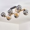 Ripoll Plafonnier, Boule lumineuse Or, Noir, 10 lumières