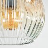 Ripoll Plafonnier, Boule lumineuse Ambre, Clair, Fumé, 5 lumières