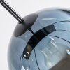 Koyoto Suspension, Boule lumineuse, Suspension Bleu, Or, Vert, Clair, 8 lumières