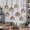 Ripoll Suspension, Boule lumineuse, Suspension Clair, Fumé, 8 lumières