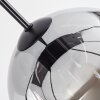 Ripoll Suspension, Boule lumineuse, Suspension Clair, Fumé, 8 lumières