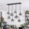 Ripoll Suspension, Boule lumineuse, Suspension Clair, Fumé, 8 lumières