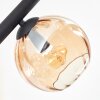 Koyoto Plafonnier, Boule lumineuse Ambre, 6 lumières