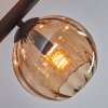 Koyoto Plafonnier, Boule lumineuse Ambre, 6 lumières