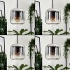 Lauden Suspension, Suspension Bleu, Vert, Clair, Cuivré, Fumé, 4 lumières