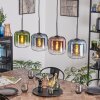 Lauden Suspension, Suspension Bleu, Vert, Clair, Cuivré, 4 lumières