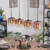 Lauden Suspension, Suspension Clair, Cuivré, 4 lumières