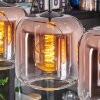 Lauden Suspension, Suspension Clair, Cuivré, 4 lumières