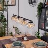 Ripoll Suspension, Boule lumineuse, Suspension Ambre, Clair, 4 lumières