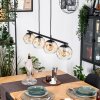 Ripoll Suspension, Boule lumineuse, Suspension Ambre, Clair, 4 lumières