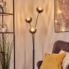Koyoto Boule lumineuse, Lampadaire Clair, Fumé, 3 lumières