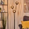 Koyoto Boule lumineuse, Lampadaire Fumé, 3 lumières