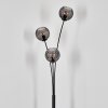 Koyoto Boule lumineuse, Lampadaire Fumé, 3 lumières
