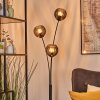 Koyoto Boule lumineuse, Lampadaire Fumé, 3 lumières