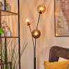 Koyoto Boule lumineuse, Lampadaire Ambre, Clair, Fumé, 3 lumières